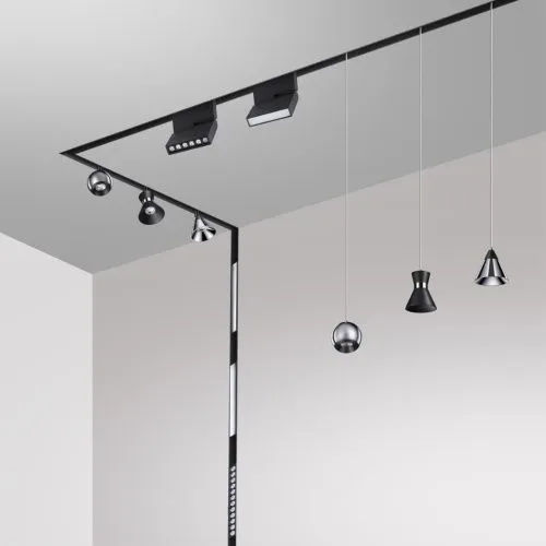 Трековый светодиодный светильник Novotech Shino Flum 358407  фото 3