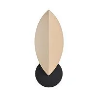 Бра LUMION  8396/1W LEAF текстиль/золото 