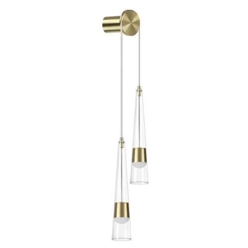 Бра ODEON LIGHT  5043/24WL LUMP стекло/прозрачный 